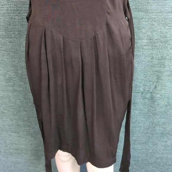 Vintage Carole Little For Saint Tropez Black Dress With Tail - Picture 4 of 12